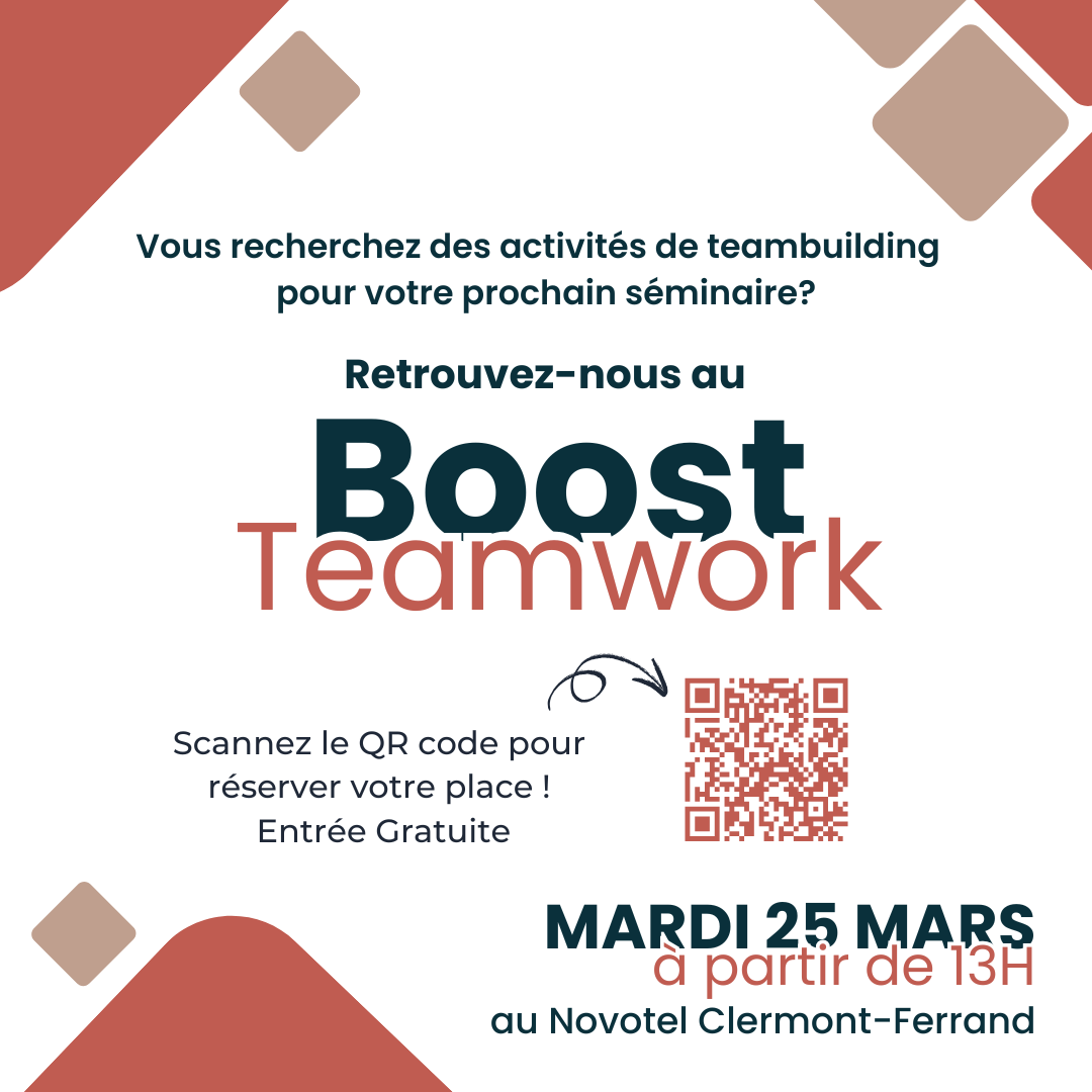 Retrouvez nous au Novotel de Clermont Ferrand le 22/03